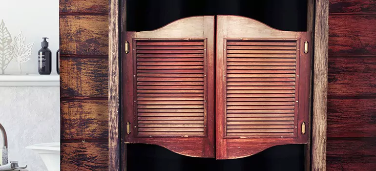 Installing Saloon Door Hinges in Daytona Beach, FL