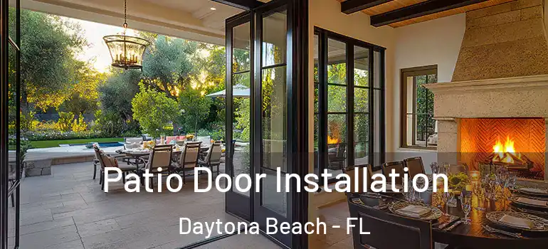 Patio Door Installation Daytona Beach - FL