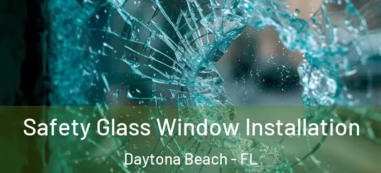Safety Glass Window Installation Daytona Beach - FL