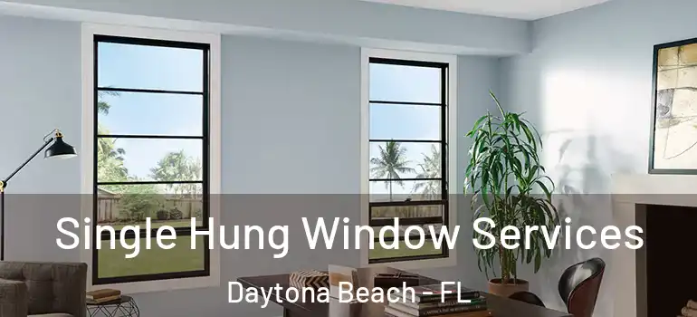 Single Hung Window Services Daytona Beach - FL