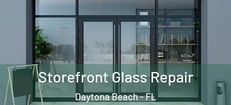 Storefront Glass Repair Daytona Beach - FL