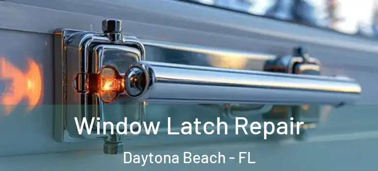 Window Latch Repair Daytona Beach - FL